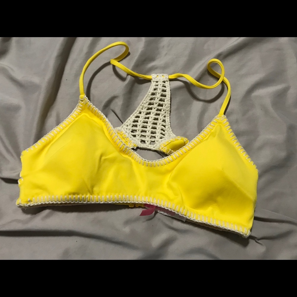 Yellow Victoria’s Secret Bikini Top